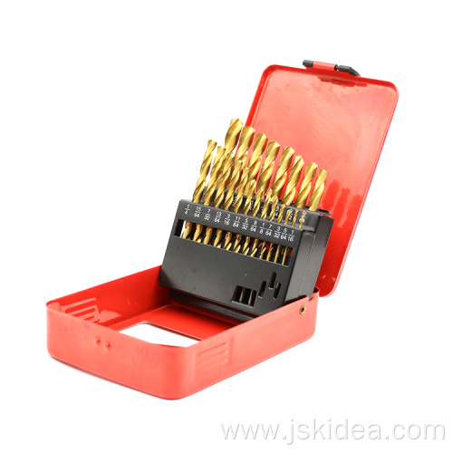 Metal Box Twist Drill Bit 21PCS Set